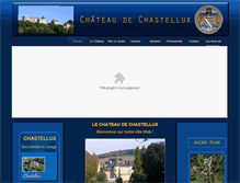 Tablet Screenshot of chateau-de-chastellux.com